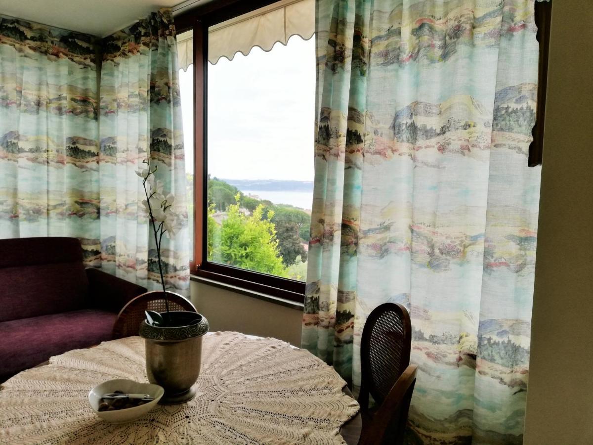 Sguardo Sul Lago Trevignano Romano Ngoại thất bức ảnh